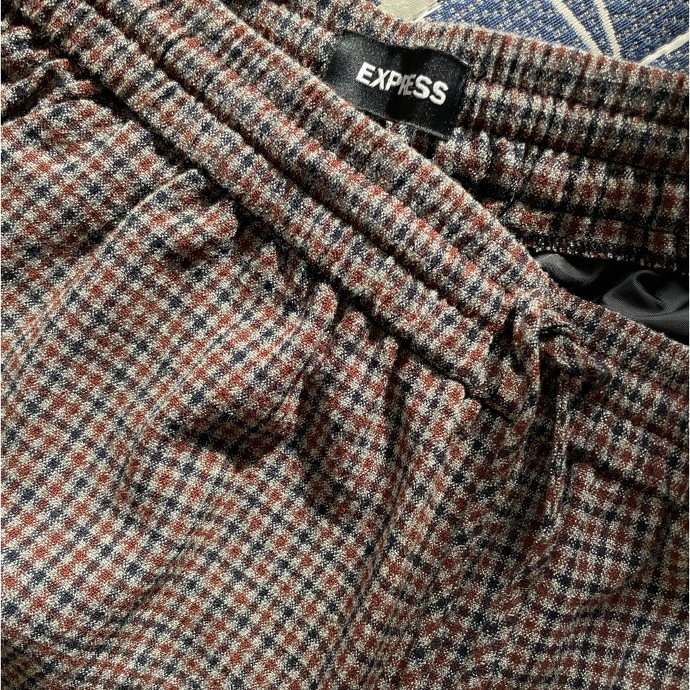 Express Checkered Work Pants - image 5